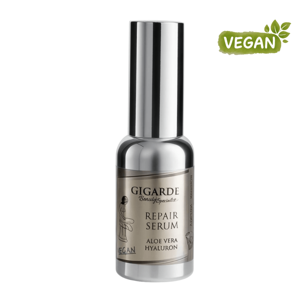 Repair Hyaluron Serum, Gesichtspflege-Serum mit Aloe Vera, Hyaluronsäure & Koffein, 30 ml